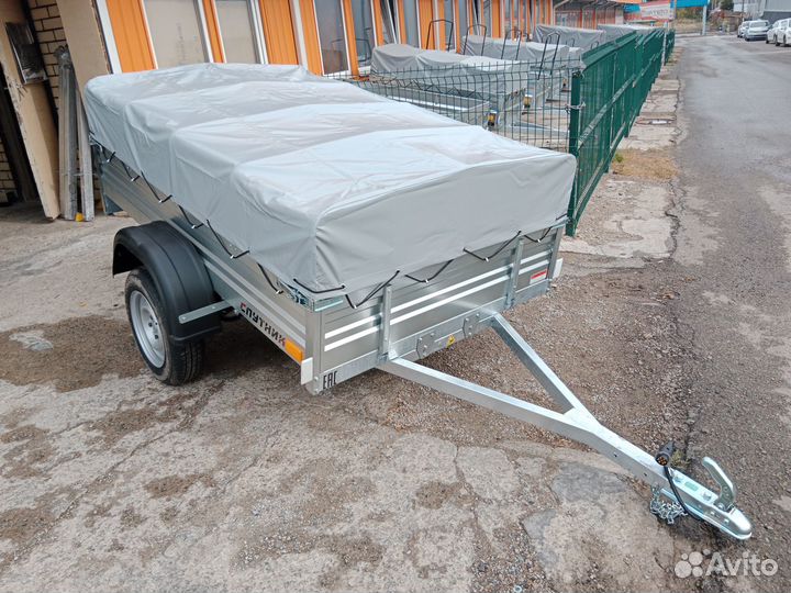 Прицеп для легкового автомобиля Спутник Expert 2,0