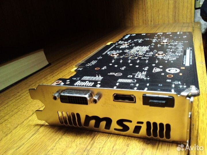 Видеокарта gtx 1050 ti 4gb msi