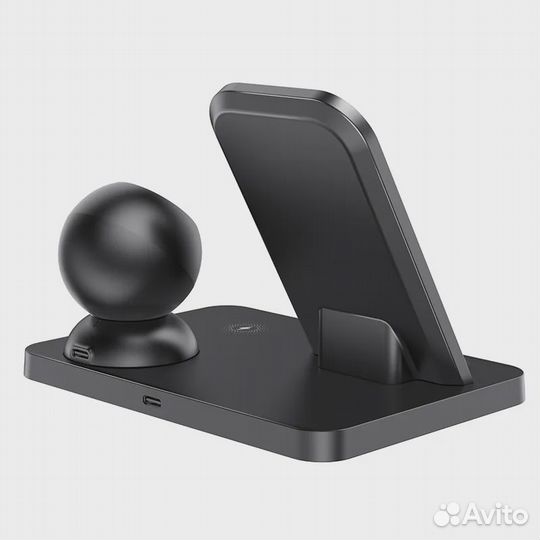 Зарядная Док станция Hoco CW33 Ultra-Charge 3 в 1