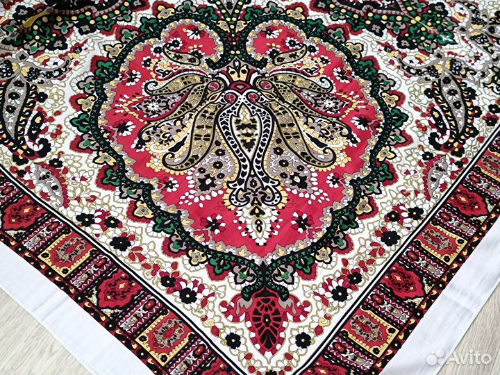 Белый платок Шаль etro шелковый