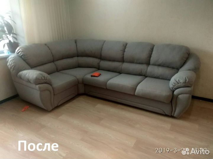 Перетяжка мебели мягкой, обивка и ремонт диванов