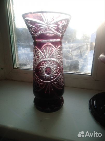 Ваза хрустальная гхз СССР