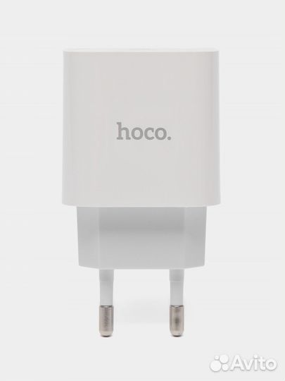 Сетевое зарядное устройство с кабелем hoco C76A