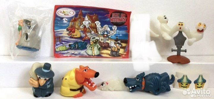 Новогодние, Хэллуин игрушки киндер