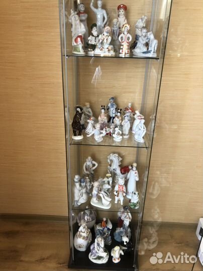 Фарфоровые статуэтки в ассортименте