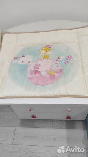 Матрасик на пеленальный столик, размер 82*72