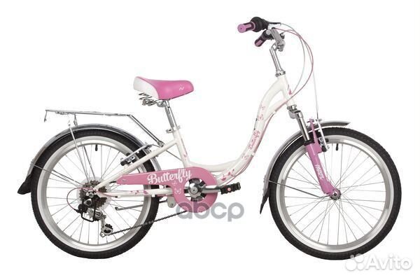 Велосипед 20 хардтейл Novatrack Butterfly (2022