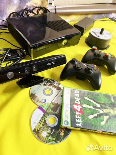 Продам Xbox 360 + Kinect с wifi