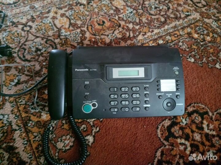 Panasonic телефон факс