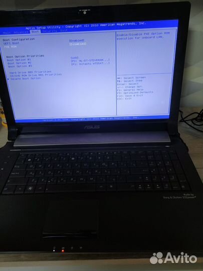 Игровой ноутбук asus n75sv i5