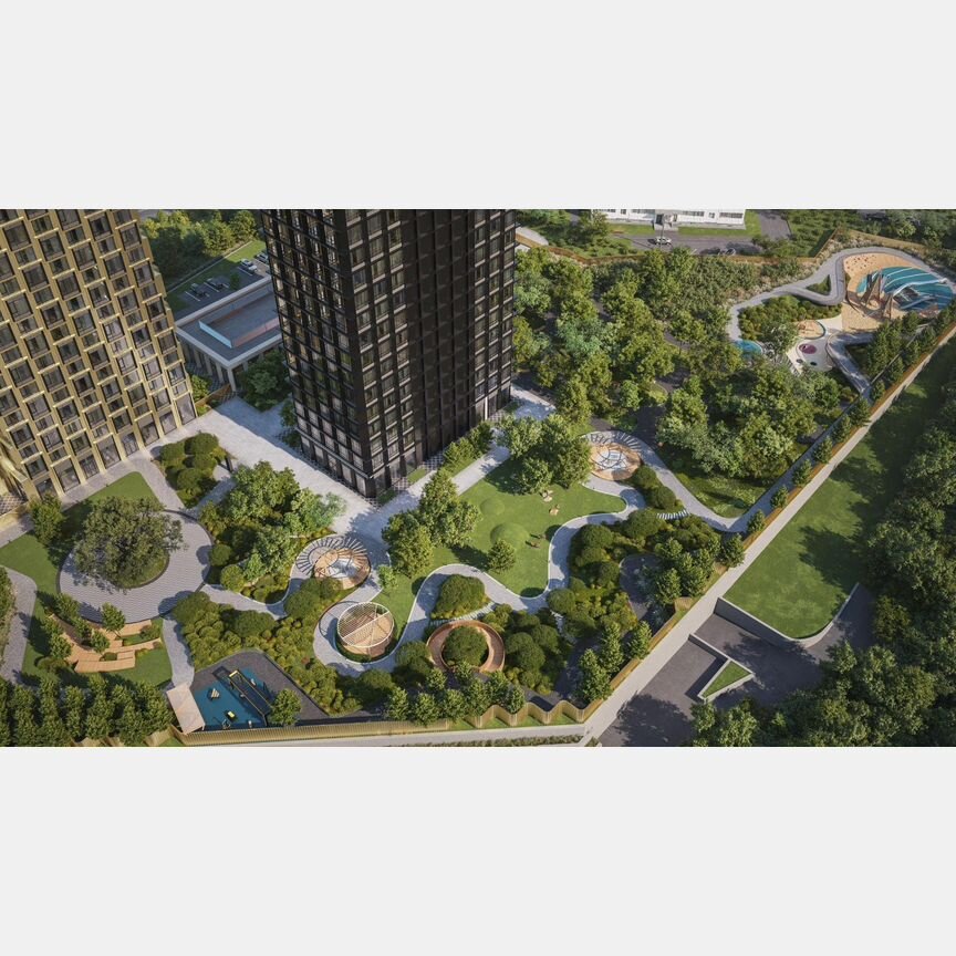 2-к. квартира, 71,8 м², 6/41 эт.