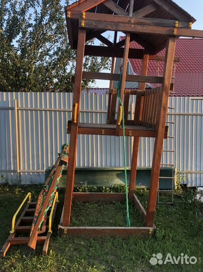 Детская игровая уличная горка