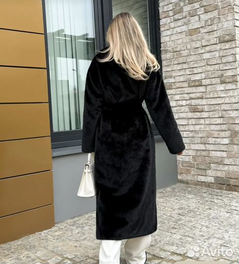 Искусственная шуба под норку 42