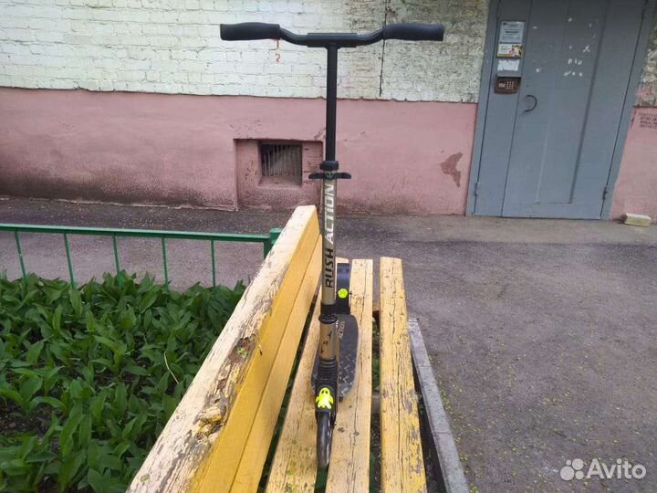 Самокат взрослый бу