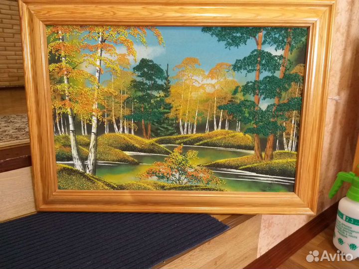 Картина из природного камня