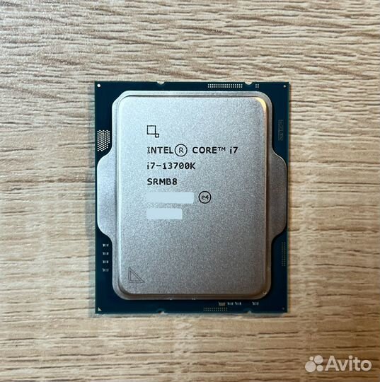 Intel Core i7-13700K, новый
