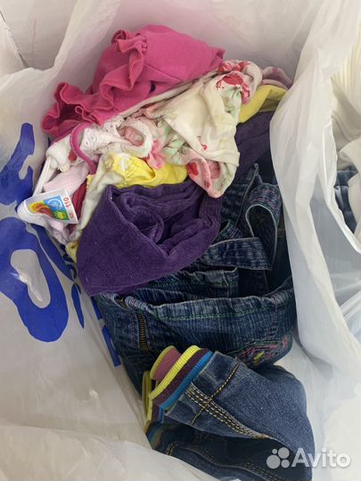 Детские вещи пакетом для девочек