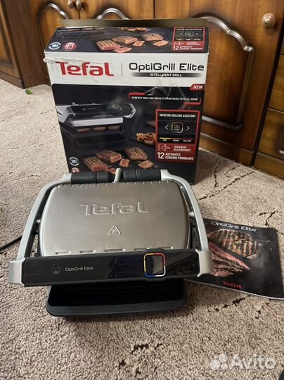 Электрогриль tefal optigrill elite
