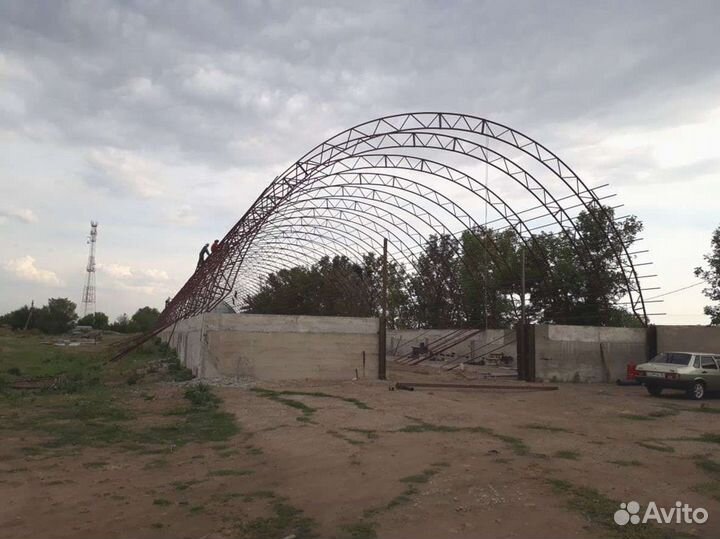 Ангар под ключ. Размер 20х50 м