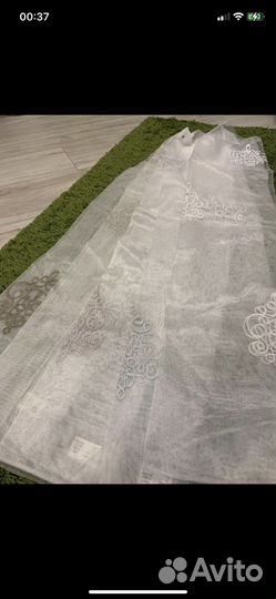 Тюль обрезки