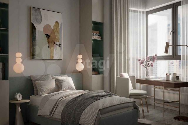 2-к. квартира, 33,5 м², 7/30 эт.