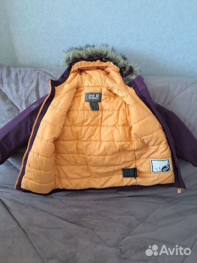 Зимняя куртка для девочки 116 Jack Wolfskin