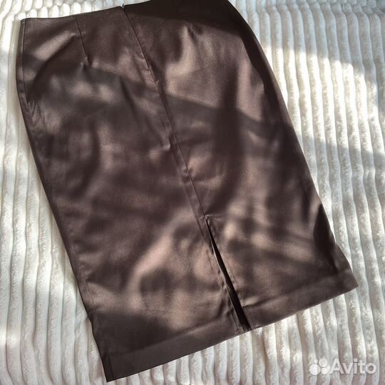 Юбка коричневая