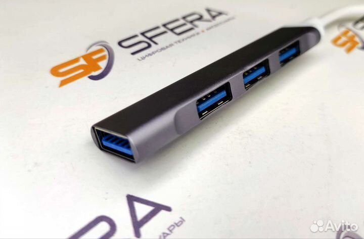 Переходник USB/Lightning HUB