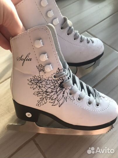 Коньки фигурные детские 27 размер