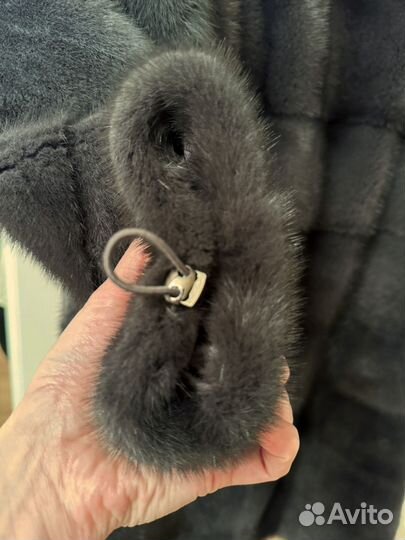 Шуба норковая 42 44 поперечка