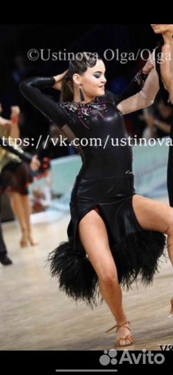 Платье на латину