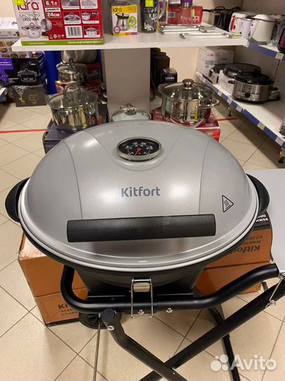 Электрогриль BBQ Master Kitfort KT-1657