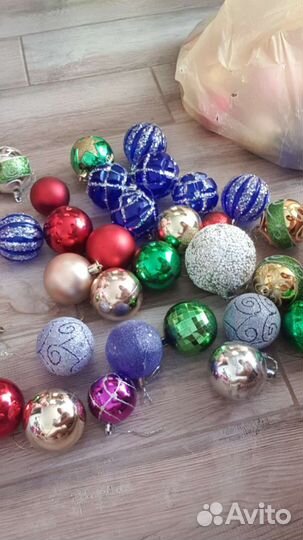 Набор елочных игрушек