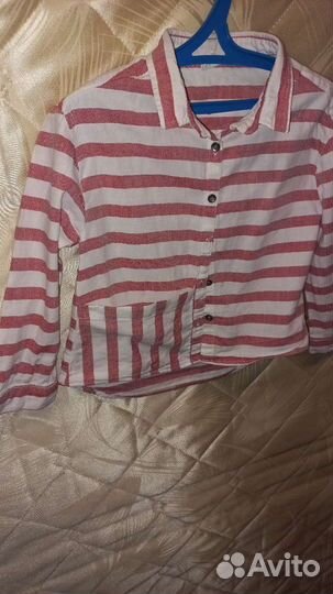 Рубашка zara для девочки