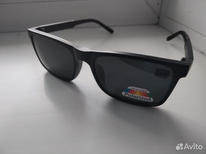 Очки для зрения -1.0 с солнцезащитной насадкой