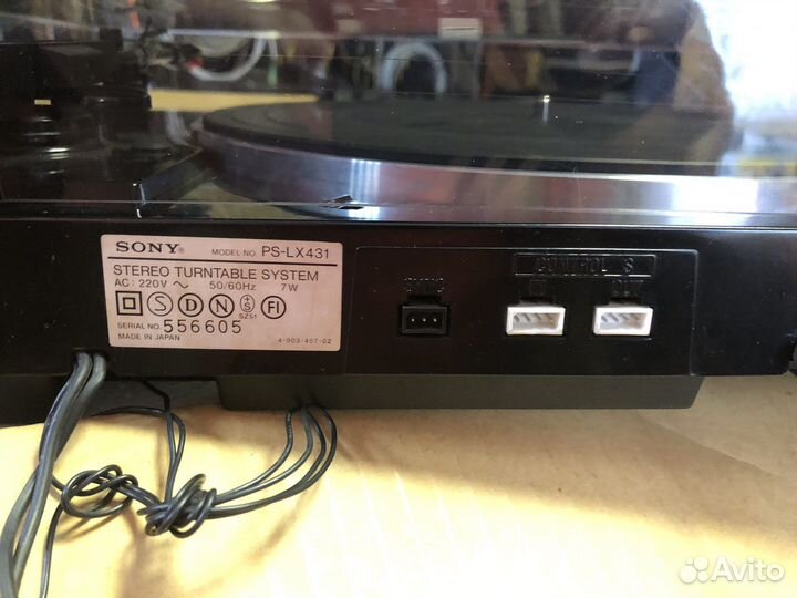 Sony PS-LX431 Проигрыватель винила в ремонт