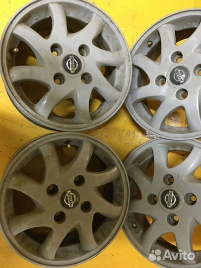 4 шт. Диски Nissan 14 4х114.3 DIA 66.1