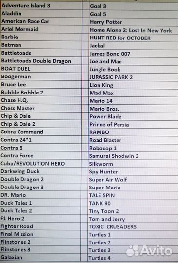 Картриджи Dendy