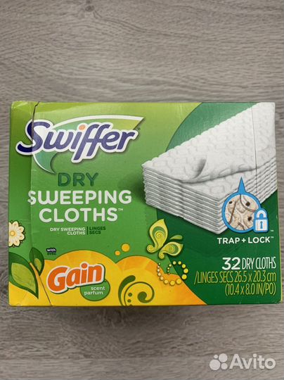 Swiffer сухие салфетки USA