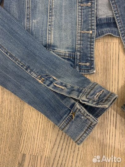 Джинсовая куртка bershka