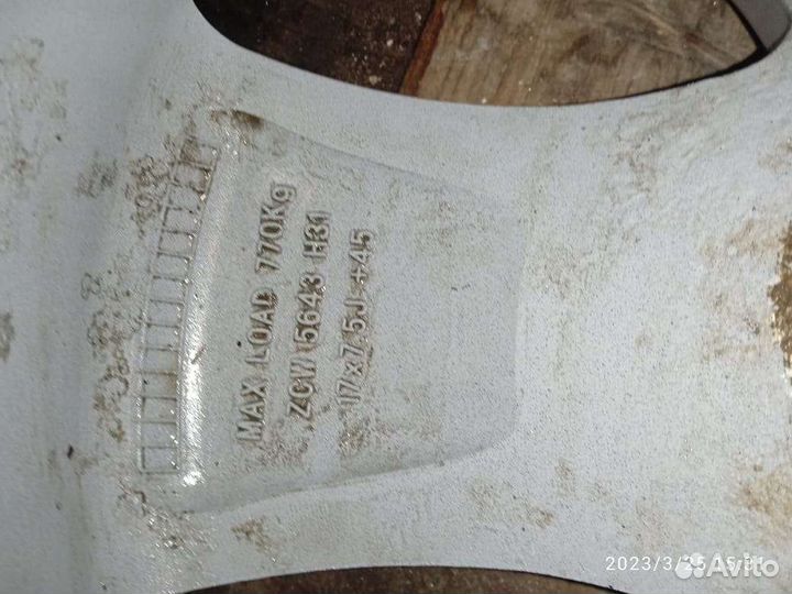 Литой диск r17 для Хонда pilot с резиной можно