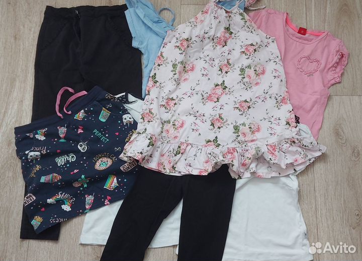 Футболки, брюки, юбка, сарафан