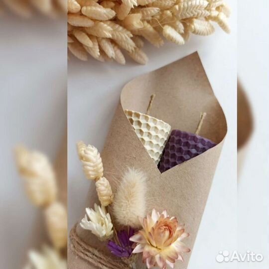 Свечи из вощины