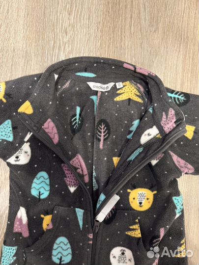 Флисовый комбинезон crockid 92