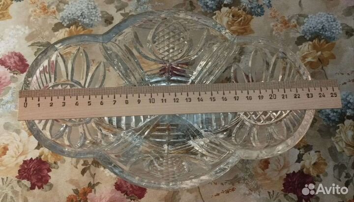 Ваза хрустальная СССР