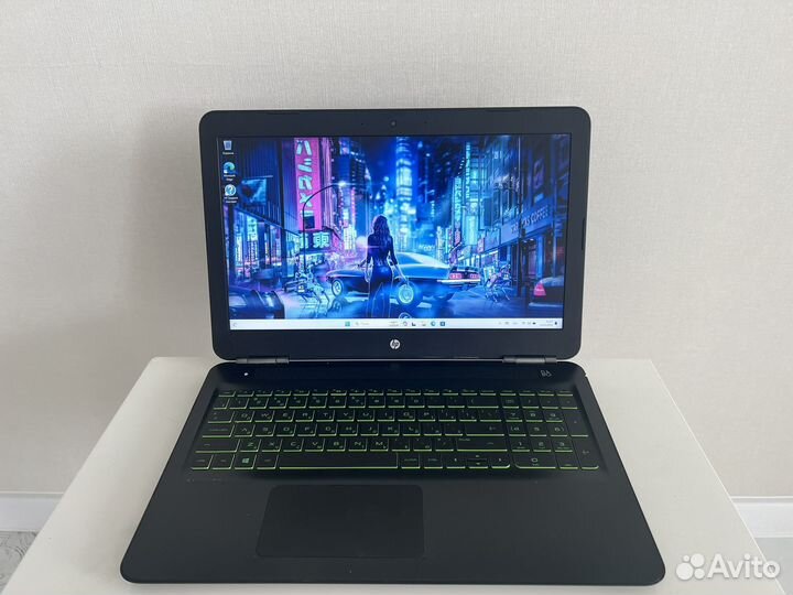 Игровой ноутбук HP i5/16 гб/GeForce GTX 1050