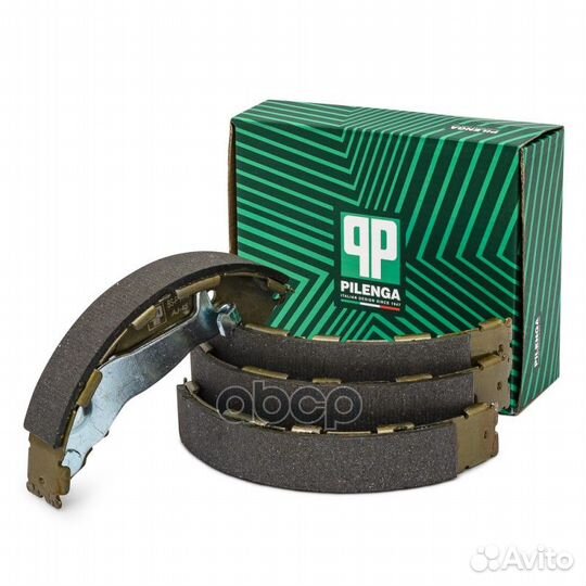 Колодки тормозные задние барабанные bs-p1116 PI