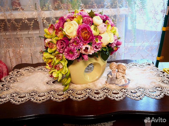 Цветы, интерьер