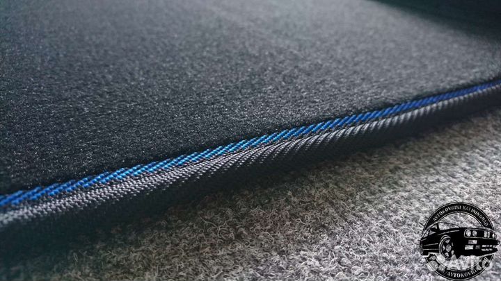 Автоковрики для BMW 5 серии e39, чёрные