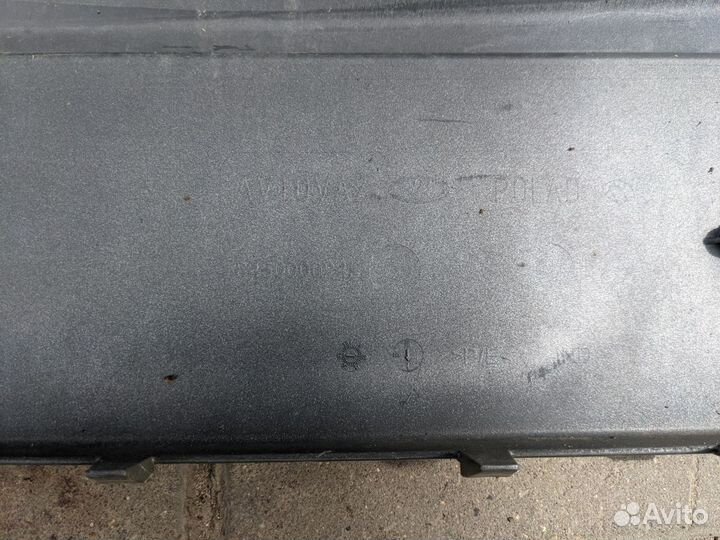 LADA largus бампер передний 8450000245